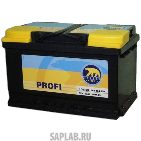 Купить запчасть ABB - 3593 Акб Baren Profi 45 А/Ч (-/ +) 12v 420 А En ABB 3593