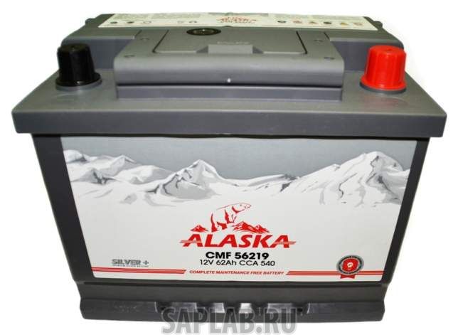 Купить ALASKA 8808240010580 Аккумулятор автомобильный ALASKA 8808240010580 62 Ач