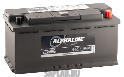 Купить запчасть ALPHALINE - 561010EFBPR Аккумулятор ALPHALINE EFB 561010 EFB PR 12В 110Ач 950CCA 398x175x190 мм Обратная (-+)