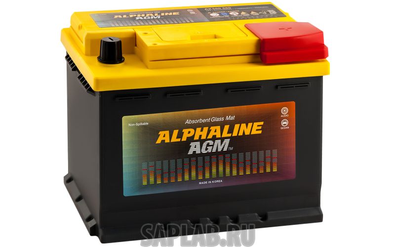 Купить запчасть ALPHALINE - AGM60R Аккумулятор ALPHALINE AGM 60R