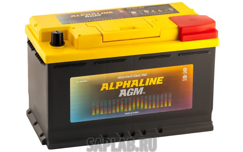 Купить запчасть ALPHALINE - AGM80R Аккумулятор ALPHALINE AGM 80R