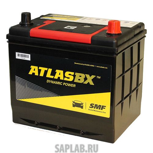 Купить ATLAS MF35550 Аккумулятор автомобильный ATLAS SMF 60Ач 550A [mf35-550]