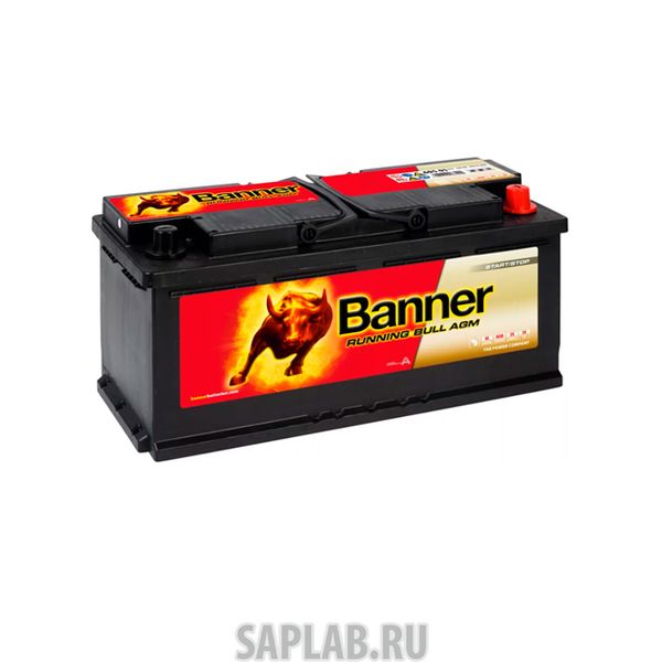 Купить запчасть BANNER - 6СТ10560501 Аккумулятор BANNER Running Bull AGM 105А/ч обратная полярность