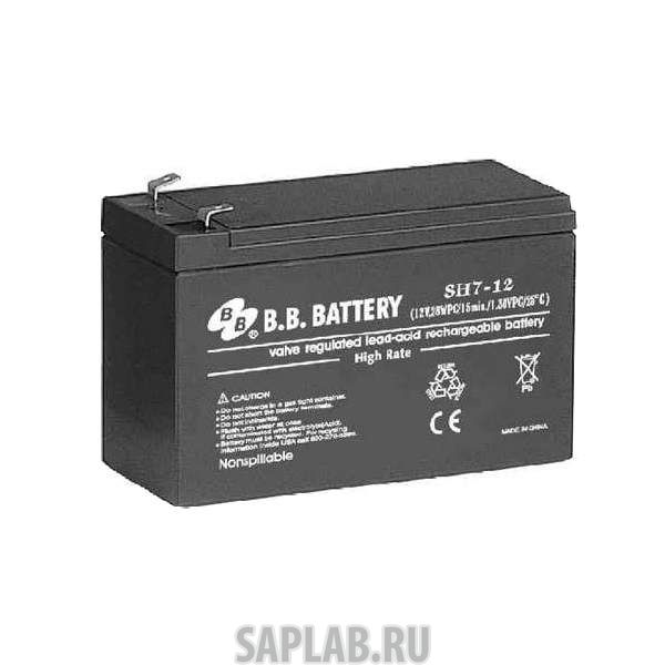 Купить запчасть BB_BATTERY - 1058845701118 Аккумуляторная мотоциклетная батарея BB Battery SH7-12