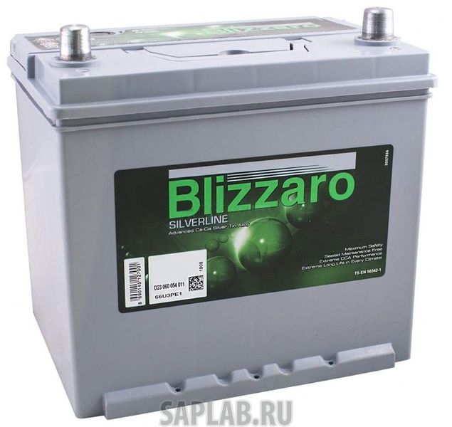 Купить запчасть BLIZZARO - 50R460A Аккумулятор BLIZZARO SILVERLINE 50R 460A 207x175x190