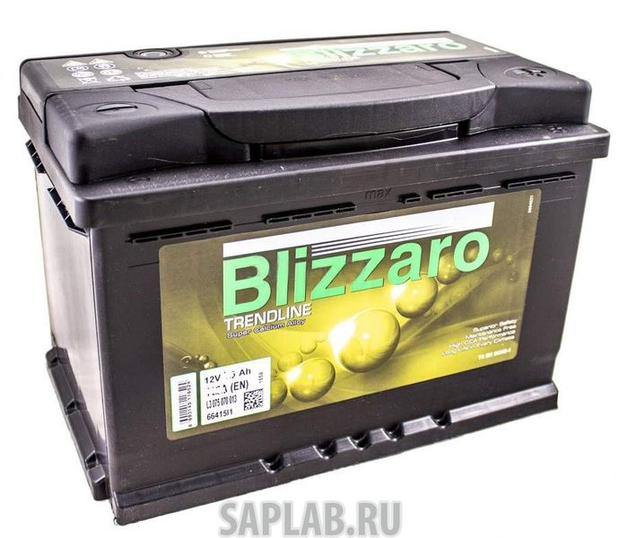 Купить запчасть BLIZZARO - 75RS700A Аккумулятор BLIZZARO TRENDLINE 75RS 700A 278x175x175