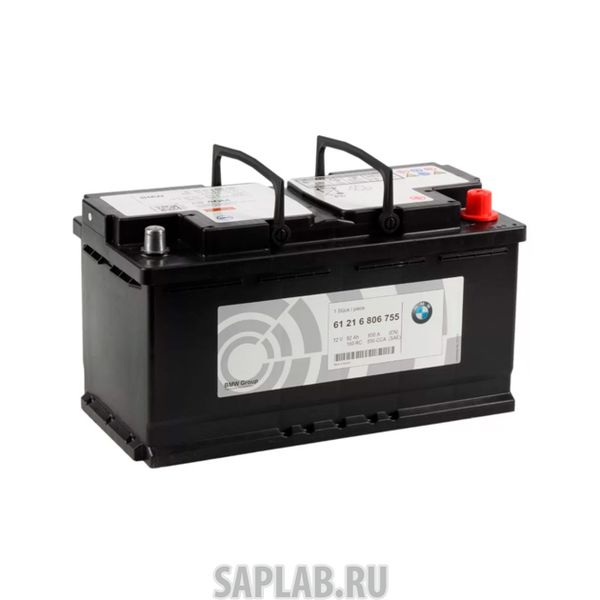 Купить BMW 61216806755 Аккумулятор Bmw Agm 92 А/Ч En850 А 61 21 6 806 755 BMW арт. 61 21 6 806 755