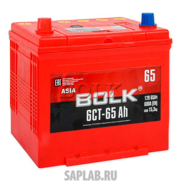 Купить запчасть BOLK - ABJ651 Аккумулятор BOLK ASIA 65 А/ч прямая L+ EN600 А 230x173x220 ABJ 651