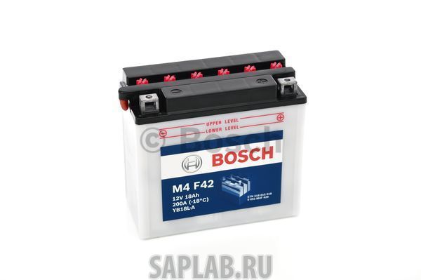 Купить BOSCH 0092M4F420 Аккумулятор автомобильный BOSCH 0 092 M4F 420 18 Ач