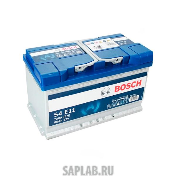 Купить BOSCH 0092S4E111 Аккумуляторная Батарея S4 Efb [12v 80ah 800a B13] BOSCH 0092S4E111