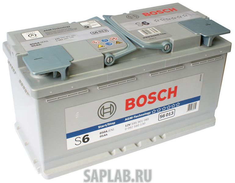 Купить BOSCH 0092S5A150 Аккумулятор автомобильный BOSCH 0092S60130 95 Ач