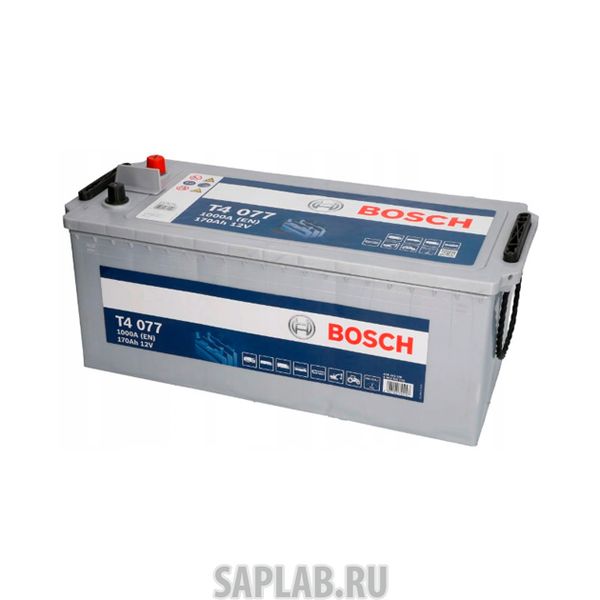 Купить запчасть BOSCH - 0092T40770 Аккумулятор BOSCH T4 12v 170ah 1000a Etn 3 B00 513x223x223mm 44.2kg BOSCH арт. 0092T40770