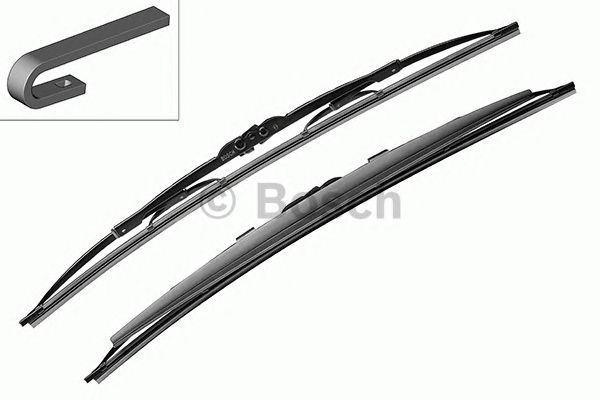 Купить запчасть BOSCH - 3397010300 BOSCH Комплект Twin со спойлером 600/530mm (611 S)