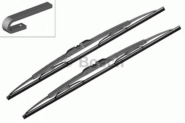 Купить запчасть BOSCH - 3397118304 BOSCH Комплект стеклоочистителей Twin 575/400mm (601)