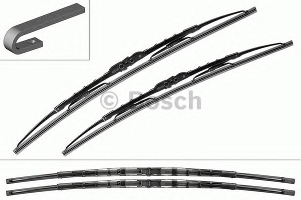 Купить запчасть BOSCH - 3397118408 BOSCH Комплект стеклоочистителей Twin 530/530mm (408)