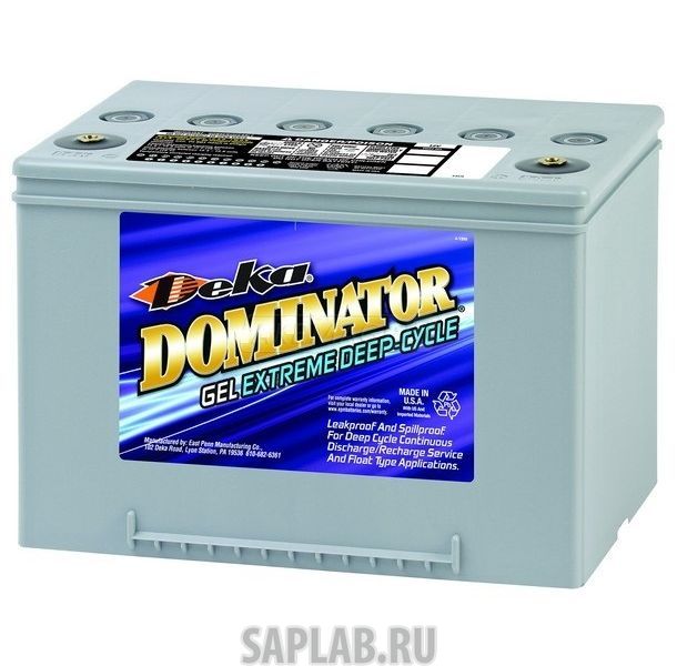 Купить запчасть DEKA - 8G34R Аккумулятор DEKA 8G34R 12V 63A (260х169х178)