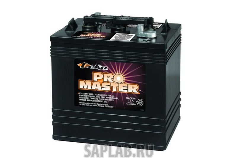 Купить DEKA GC25 Аккумулятор DEKA GC25 6V 235A (260х181х276)