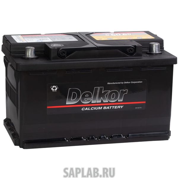 Купить запчасть DELKOR - 1489 Аккумулятор DELKOR 90R+