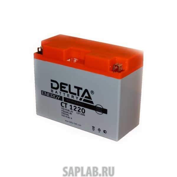 Купить запчасть DELTA - 1058132496333 Аккумулятор мотоциклетный Delta CT1220