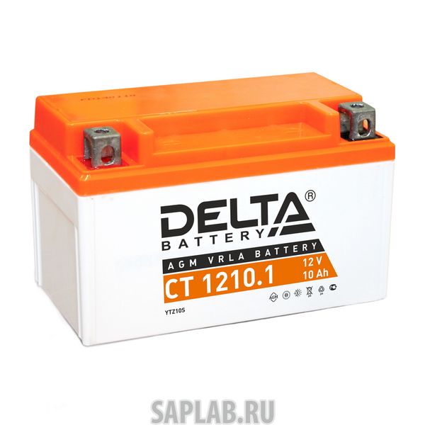 Купить DELTA CT12101 Аккумулятор автомобильный  Delta CT 1210.1 10 Ач