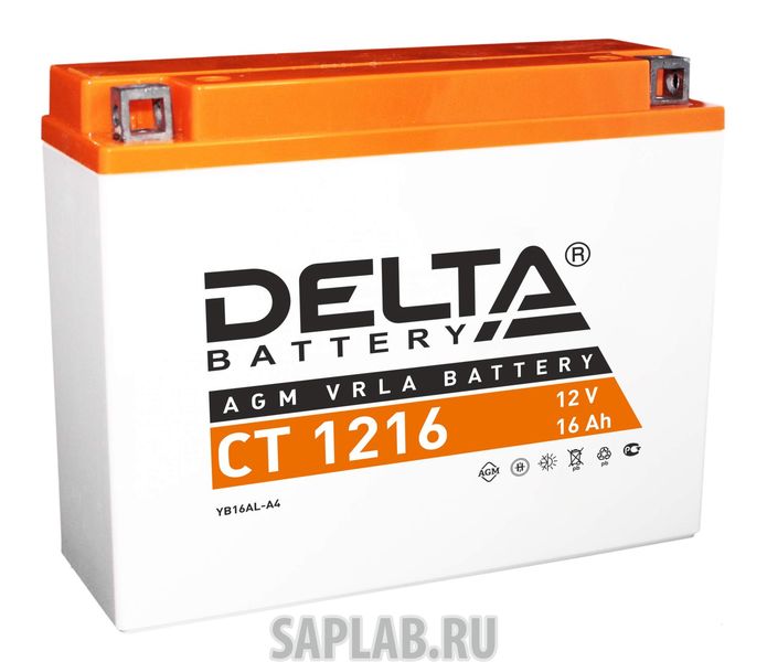 Купить запчасть DELTA - CT1216 Аккумулятор Delta CT 1216 16 Ач