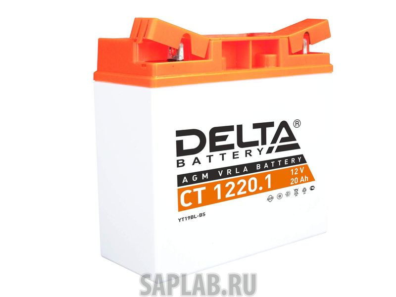 Купить запчасть DELTA - CT12201 Аккумулятор Delta CT 1220.1 12В 20Ач 260CCA 181x77x167 мм Обратная (-+)