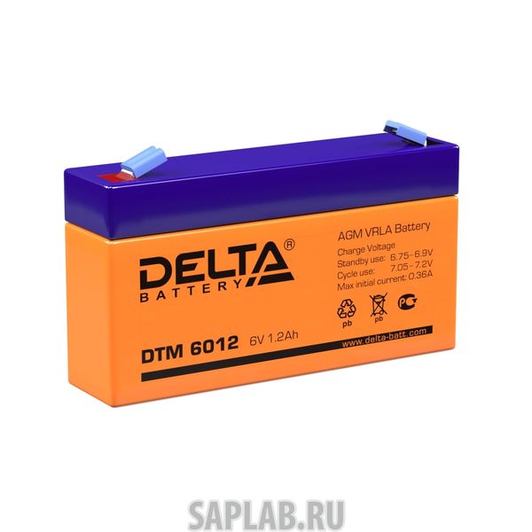 Купить запчасть DELTA - DTM6012 Аккумулятор DELTA DTM 6012