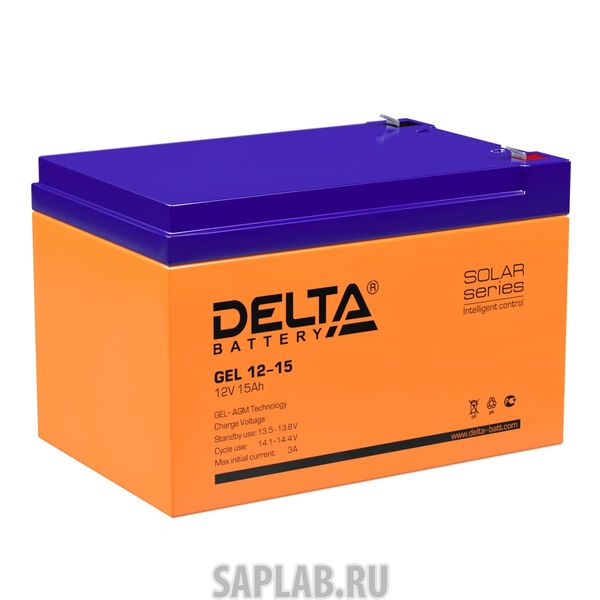 Купить запчасть DELTA - GEL1215 Аккумулятор DELTA GEL 12-15