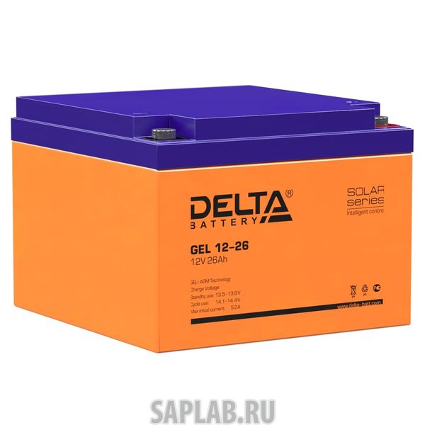 Купить запчасть DELTA - GEL1226 Аккумулятор DELTA GEL 12-26