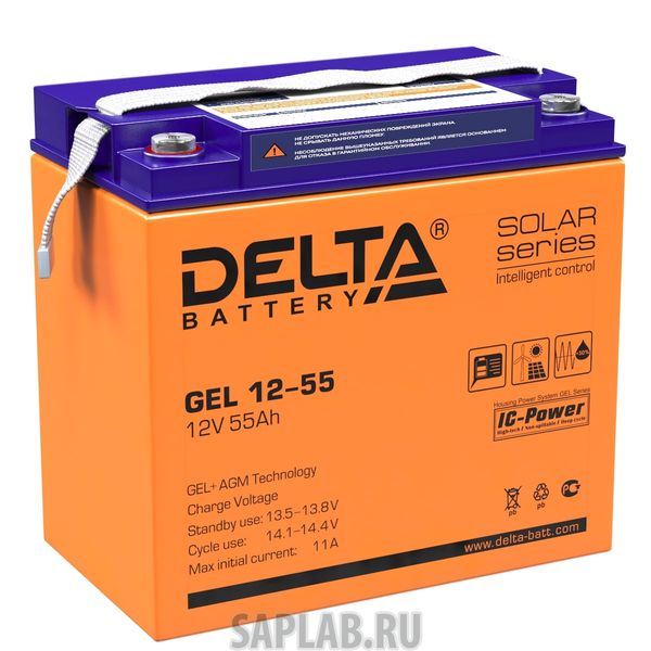 Купить запчасть DELTA - GEL1255 Аккумулятор DELTA GEL 12-55