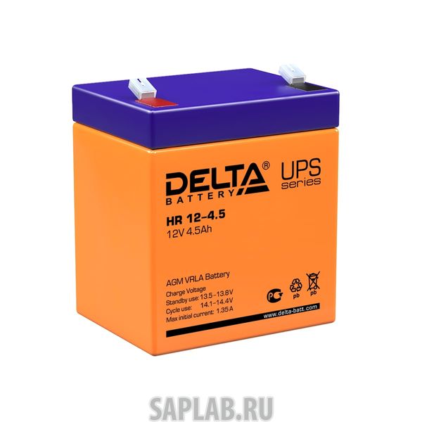 Купить DELTA HR1245 Аккумулятор DELTA HR 12-4.5