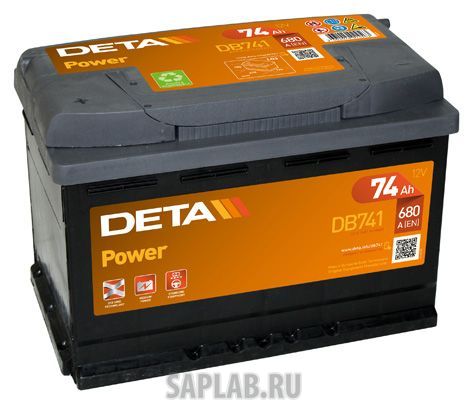 Купить DETA DB741 Аккумулятор автомобильный DETA DB741 74 Ач