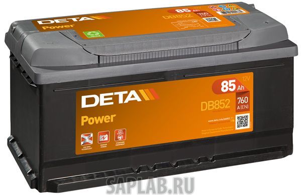Купить DETA DB852 Аккумулятор автомобильный DETA DB852 85 Ач