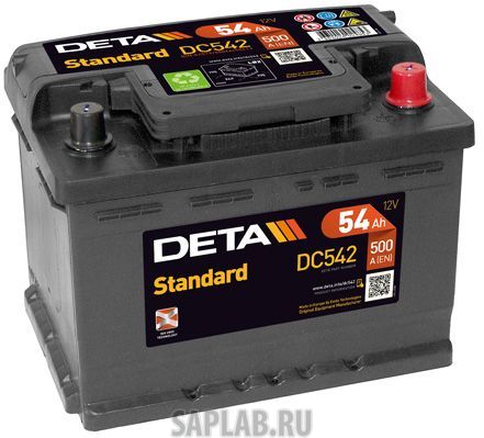 Купить DETA DC542 Аккумулятор автомобильный DETA DC542 54 Ач