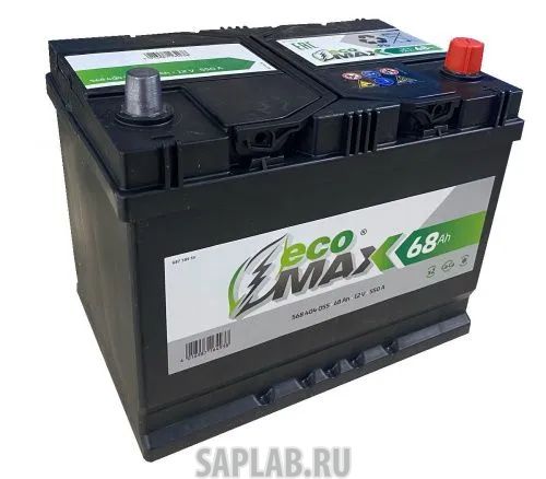 Купить запчасть ECOMAX - 568404055 Аккумулятор EcoMax 6СТ-68.0 (568 404 055) яп.ст/бортик