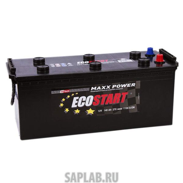 Купить запчасть ECOSTART - 140EURO1100A Аккумулятор ECOSTART 140 euro 1100A 510х189х220