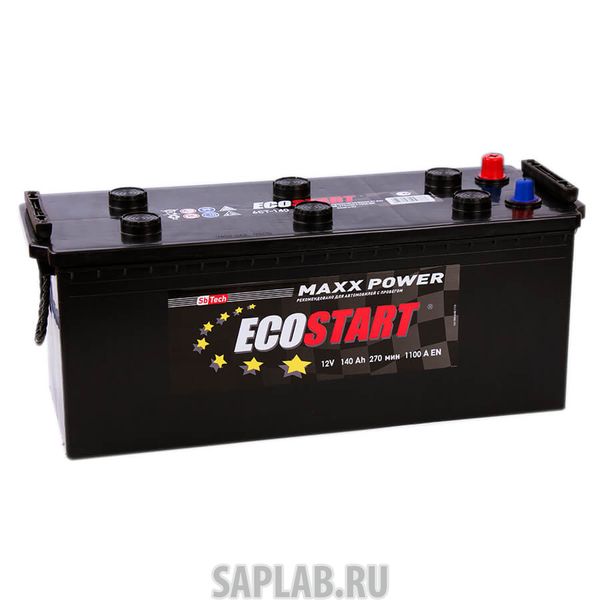 Купить запчасть ECOSTART - 140РУС1100A Аккумулятор ECOSTART 140 рус 1100A 510х189х220