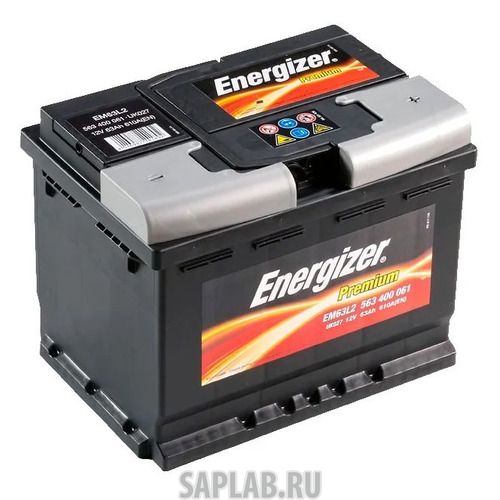 Купить ENERGIZER 563400061EM63L2 Аккумулятор автомобильный ENERGIZER Premium 63Ач 610A [563 400 061 em63l2]