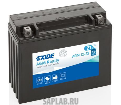 Купить запчасть EXIDE - AGM1223 Аккумулятор автомобильный EXIDE AGM12-23 21 Ач