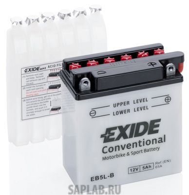 Купить запчасть EXIDE - EB5LB Аккумулятор автомобильный EXIDE EB5L-B 5 Ач