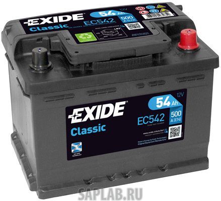 Купить EXIDE EC542 Аккумулятор автомобильный EXIDE EC542 54 Ач