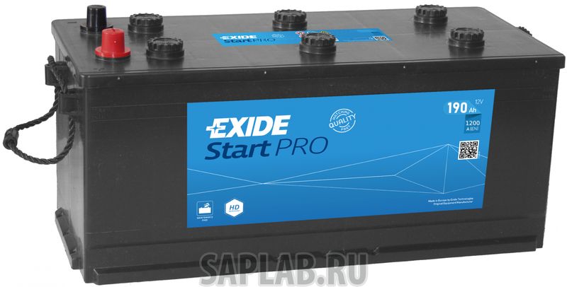 Купить EXIDE EG1903 Аккумулятор автомобильный EXIDE StartPRO 12V 190Ah 1100A B3
