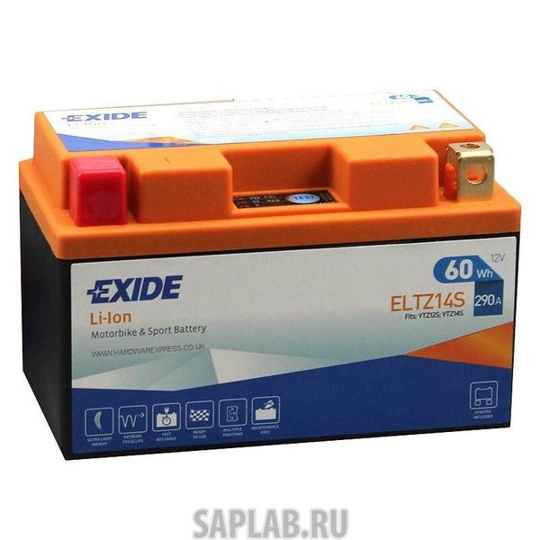 Купить запчасть EXIDE - ELTZ14S Аккумулятор EXIDE ELTZ14S