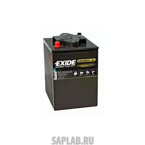 Купить EXIDE ES10006 Аккумулятор Equipment Gel 6v 190ah 750a B0 EXIDE арт. ES10006