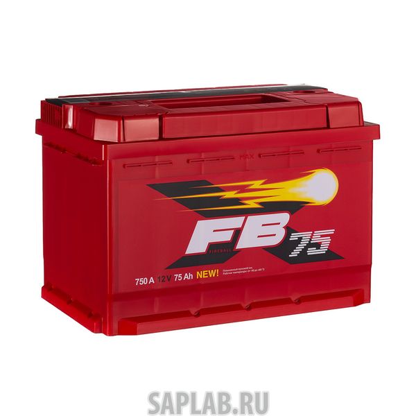 Купить FB 6СТ75VL Аккумулятор FB 75 А/ч 277х175х190 EN750 FB 6СТ-75VL