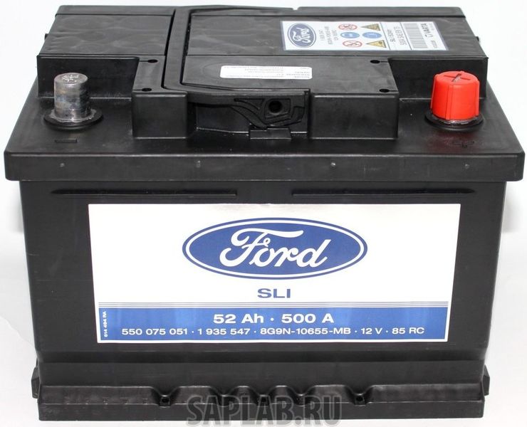 Купить FORD 1935547 Аккумулятор 52ач FORD арт. 1935547