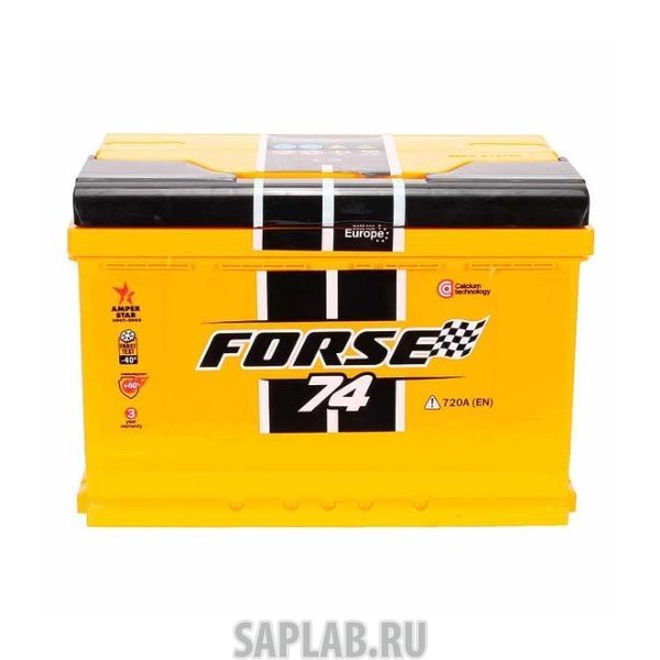 Купить запчасть FORSE - 74L760A Аккумулятор FORSE 74L 760A 278x175x190