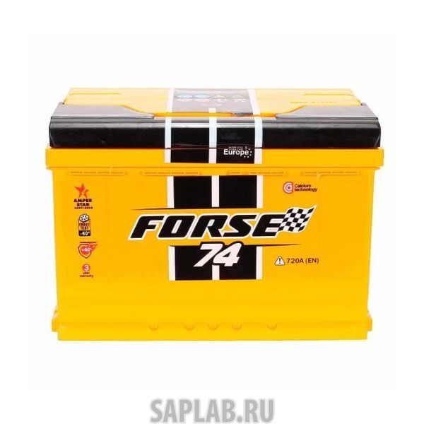 Купить запчасть FORSE - 74R760A Аккумулятор FORSE 74R 760A 278x175x190