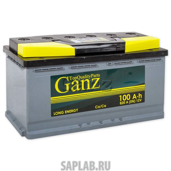 Купить запчасть GANZ - GA1001 Аккумулятор Ganz 100 А/Ч 353x175x190 En820 Ganz Ga1001 GANZ арт. GA1001