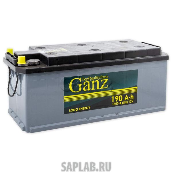 Купить запчасть GANZ - GA1904 Аккумулятор Ganz 190.4 А/Ч R 514х218х210 En1300 Ga1904 Ganz Ga1904 GANZ арт. GA1904